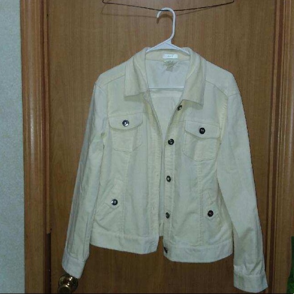 white jacket